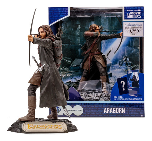 Mcfarlane, Estatua 6'' Aragorn (el Señor De Los Anillos)