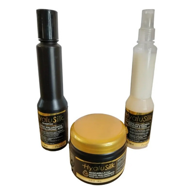 Kit Hyalusilk Shampoo Mascarilla Y Bifásico Nutrapel | Meses sin interés