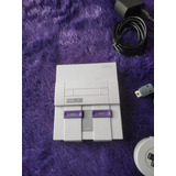 Super Nes Classic Edition 512mb Color  Gris Y Violeta