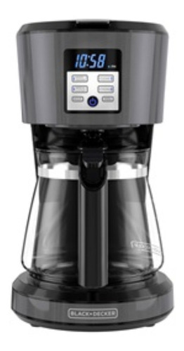 Cafetera Black+decker Cm1331 Automática Premium Black Y Stainless Steel De Filtro 120v