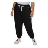 Pantalon Deportivo Jogger Curvy Cropped Mujer Talla Extra