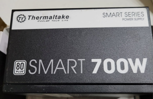 Fuente Pc Thermaltake Smart White 700w Usada Impecable