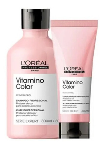 Loreal Vitamino Color Kit Shampoo 300ml + Condicionador 200m