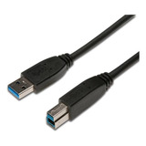 Cable Usb-sata 3.0 Tipo A -tipo B Impresoras, Monitores, Etc