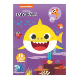 Libros Colorear Baby Shark #2 16 Pag Recuerdos Bolo Fiesta