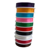 Hilo Elástico Colores Para Pulseras Bisutería 0.06 Mm X10und