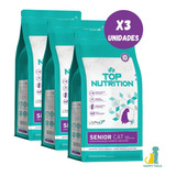 Top Nutrition Gato Senior/senior Cat 3 X 2 Kg - Happy Tails