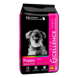 Ração Dog Excellence Super Premium Cães Médio Filhote 15kg