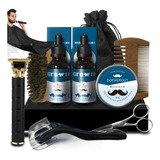 Doexerout Kit De Crecimiento De Barba - Kit De Crecimiento D