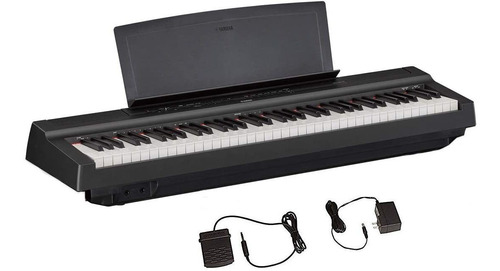 Yamaha P121 - Piano Digital Compacto Con 73 Teclas, Color Ne