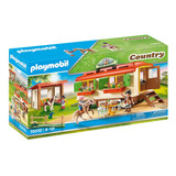 Playmobil Abrigo De Pôneis Com Casa Móvel - 70510