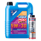 Kit Liqui Moly 2 Pzas 5w30 Leichtlauf Hc7 Engine Flush