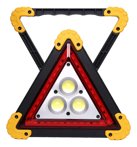 Luz De Precaución G Triangular Led Recargable Para Coche Eme