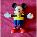 Antiguo Juguete Disney Micky Mouse Articulado