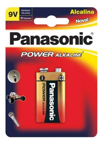 Bateria Panasonic Alc.9v C/1 Unidade