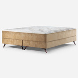 Box Spring Rosen Somnus Super King 200 X 200 Cm Nougat