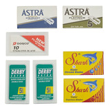 Derby-astra-dorco-shark, Doble Edge Safety Razor Blade Sampl