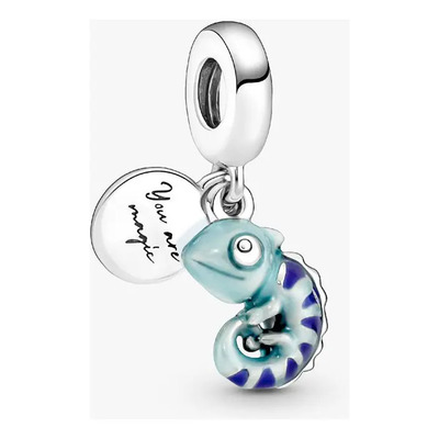 Colgante Doble Con Forma De Camaleón De Pandora Que Cambia