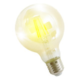 Foco Led Vintage Marrón Esfera Retro Luz Cálida 4w - T3316