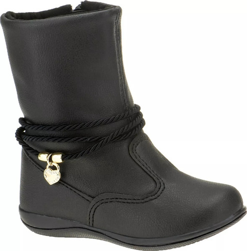 Bota Feminina Infantil Menina Cano Alto Estilo Country