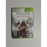 Assassin's Creed Brotherhood Xbox 360 Sellado De Fabrica 