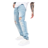 Jeans De Hombre Rigido Mom Relaxed Fit Rotura Lord Howe Bond