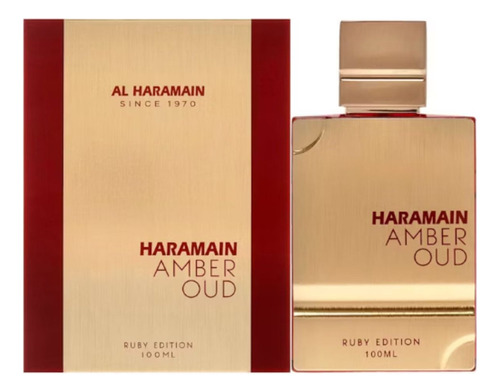 Amber Oud Ruby Edition Al Haramain 120ml Hombre