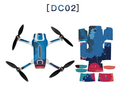 Adesivo/pelicula Para O Drone Fimi X8 Mini Nf