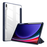 Case Magnética Acrílico Slot Caneta Para Galaxy Tab S9+ 12.4