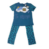 Conjunto De Pijama, Talla 4 Y 6, Pantalón Y Playera.