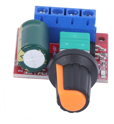 Controlador De Velocidad De Motor Pwm Mini Dc Ajustable 4.5v