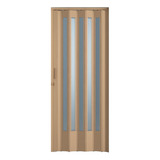 Porta Sanfonada Translucida Pvc Bege 0,96 X 2,10