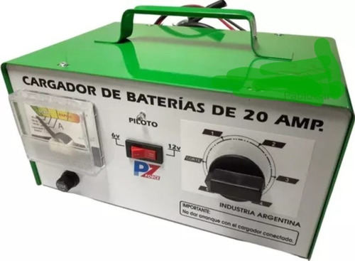 Cargador De Bateria 6v 12v Auto Camioneta 20 Amp.+envio Gtis