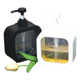 Dispenser Jabon Baño Cocina Detergente Transparente 300ml