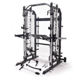 Jaula G3-b + Legpress + Chin01 + Stability + Dip Handle + Se