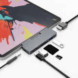 Adaptador Usb C Hub A Hdmi Usb 3.0 Para iPad Pro Común (uso)