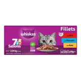 Alimento Húmedo Para Gato Whiskas 24 Sobres De 85 G C/u