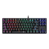 Teclado Mecánico Gamer T-dagger Bora Tgk315 Rgb Blue Switch