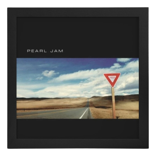 Quadro Decorativo Album Lp Pearl Jam Yield Capa Disco