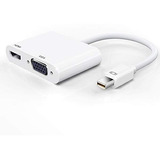 Cable Adaptador Thunderbolt Mini Displayport Hdmi 4k Vga