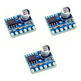 3x Placa Amplificador 5128 - 5w Mono Classe D