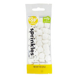 Sprinkles Comestibles Almejas Caracoles Marinos Wilton Color Blanco