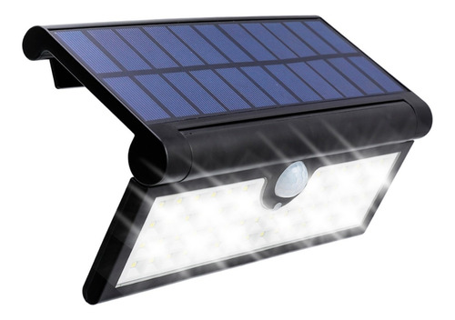 Panel Reflector Solar 34 Led Sensor Movimiento 3 Funciones