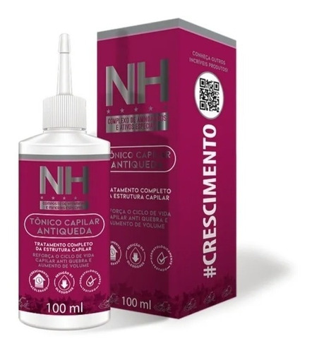 6 Tônico Capilar New Hair Nh Belkit 100ml Anti-queda