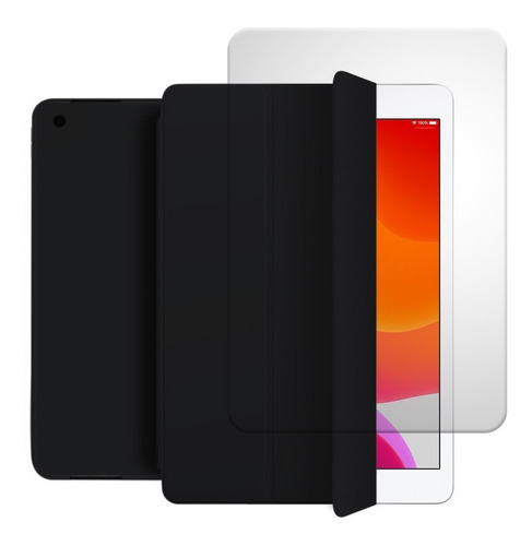 Smartcase Para iPad 7ma 8va 9na Generación 10.2 + Vidrio