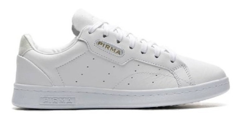 Tenis Urbano Para Caballero Pirma 5042 Bco/oro