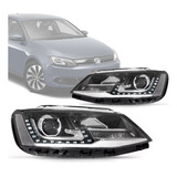 Par Farol Jetta 2011 2012 2013 2014 A 2018 Com Led Projetor