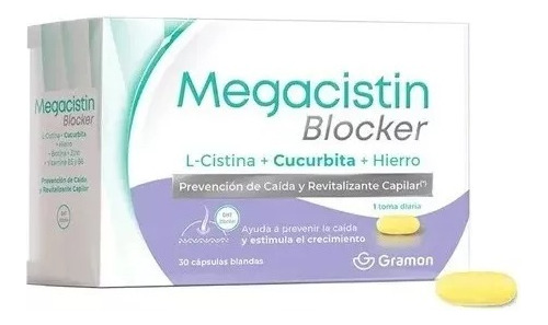 Megacistin Blocker Anticaida Revitalizante Capilar 30 Cap Bl