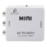  Adaptador Convertidor De Audio Y Video Tv Rca A Hdmi 1080p