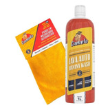 Kit Shampoo Automotivo Banana Wash 1l + Toalha Microfibra G